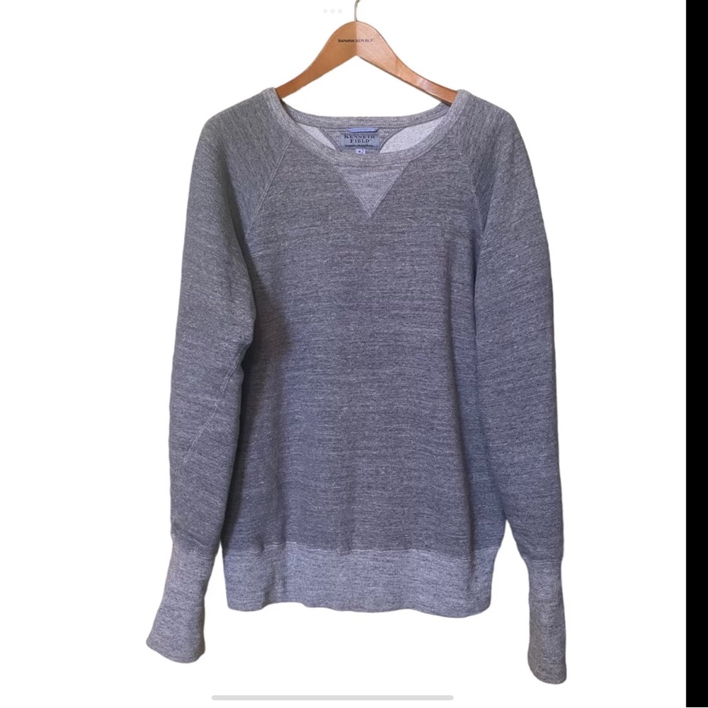 Kenneth Field premium Grey sweatshirt (medium) made in Japan